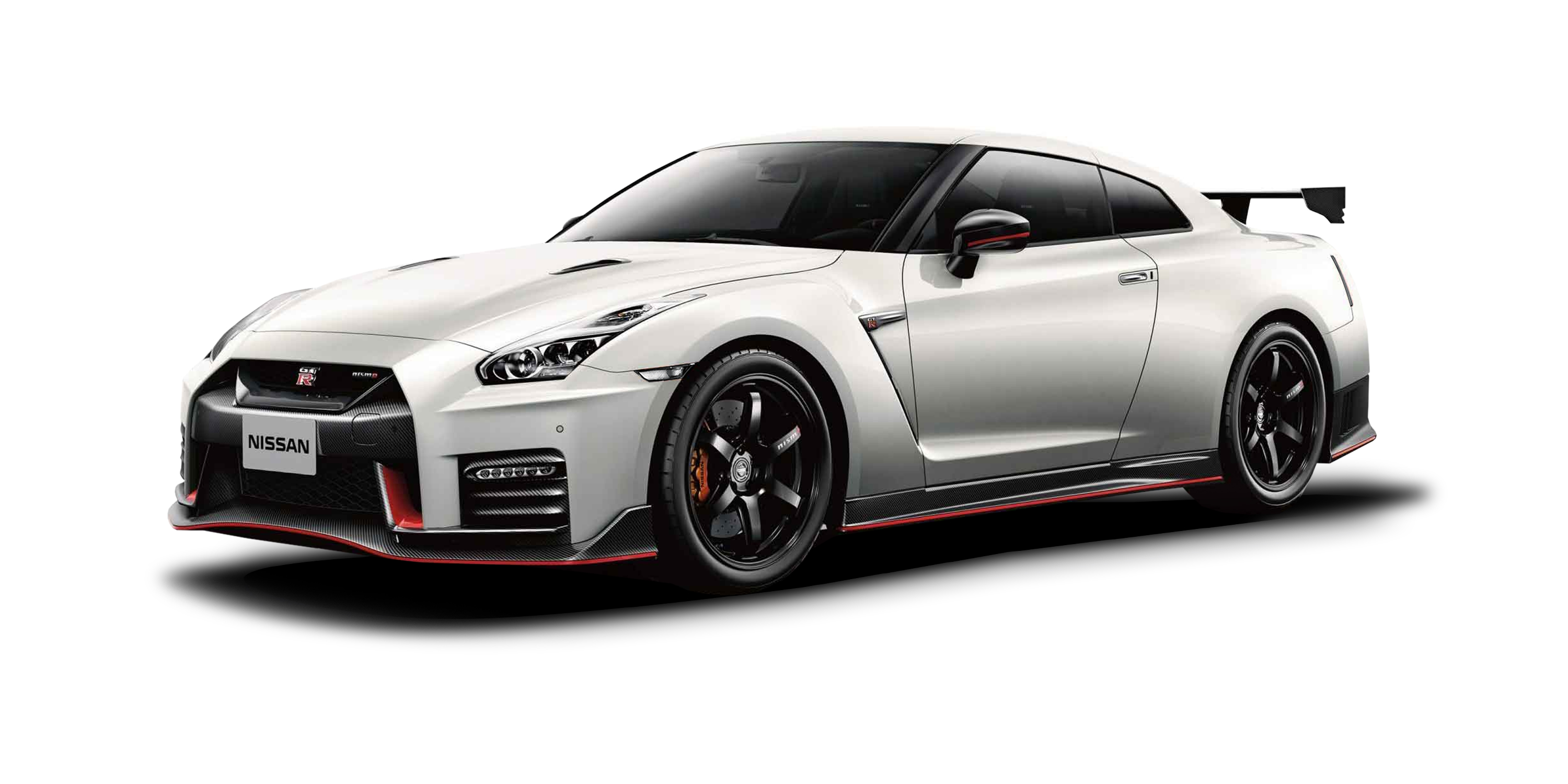 GT-R NISMO 3/4-näkymä edestä studiossa